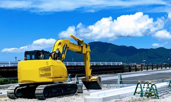 道路改良工事の画像